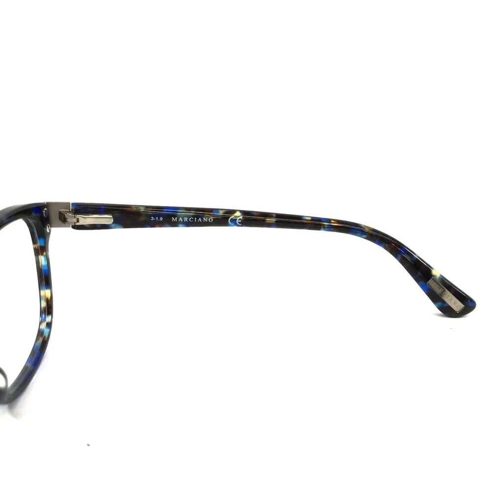 Marciano Eyeglasses Frames GM0286 092 Blue Tortoise Square Full Rim 52-18-135